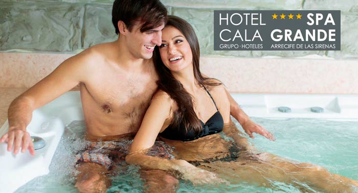 ¡Relax de lujo! Circuito Zen Hidrotermal + Masaje 15 minutos + Té en Hotel Spa Cala Grande****
