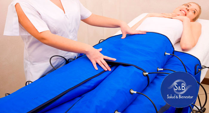 Cuida tu cuerpo con 5 sesiones de Tratamiento de Presoterapia + Masaje Anticelulítico en S&B