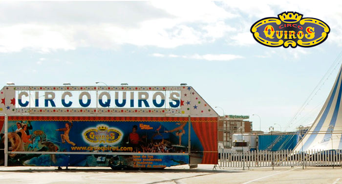 ¡Circo Quirós sin animales en Roquetas de Mar! Entradas para la función en Butaca Preferente 