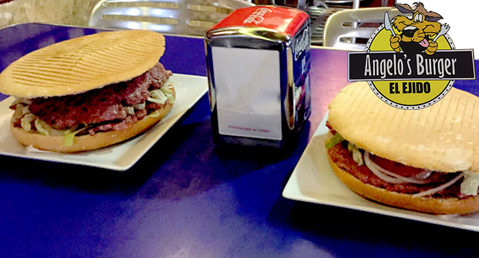 ¡Plan XXL! Hamburguesa, Bocadillo, Perrito o Pizza + 1/2 Litro de Refresco en Burger Angelo