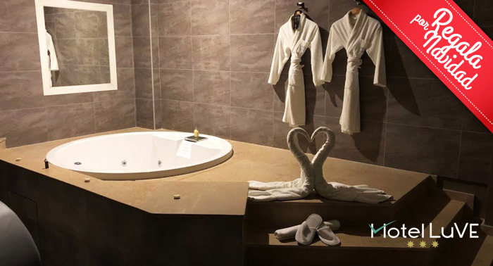 ¡Escapada romántica a Valencia! Noche en Suite con Jacuzzi + Paquete Romántico en Motel Luve