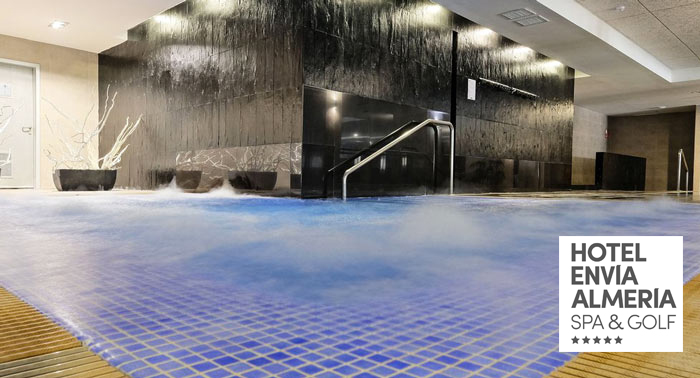 ¡Auténtico lujo! Circuito Vital Spa Experience de 120min en el Hotel Envía Almería Spa & Golf