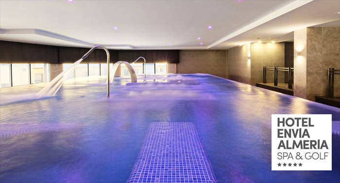 ¡Auténtico lujo! Circuito Vital Spa Experience de 120min en el Hotel Envía Almería Spa & Golf