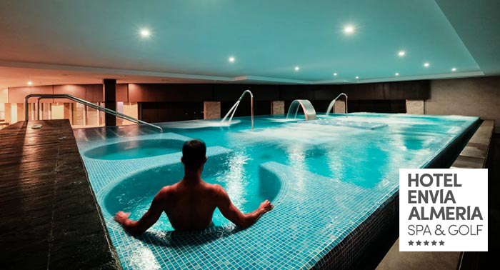 ¡Auténtico lujo! Circuito Vital Spa Experience de 120min en el Hotel Envía Almería Spa & Golf