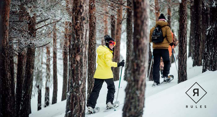 ¡Ruta por Sierra Nevada! Alquiler de Raquetas de Nieve y Bastones + Excursión de 2h