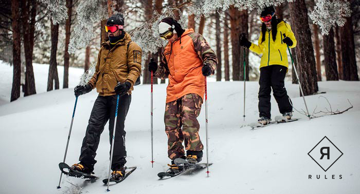 ¡Ruta por Sierra Nevada! Alquiler de Raquetas de Nieve y Bastones + Excursión de 2h