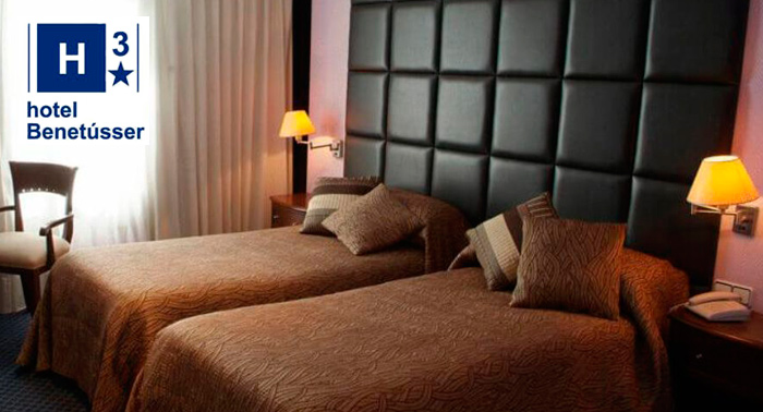 ¡Descubre Valencia en compañía! 1, 2 o 3 Noches + Desayuno Buffet en Hotel Benetusser