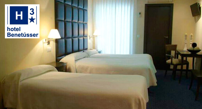 ¡Descubre Valencia en compañía! 1, 2 o 3 Noches + Desayuno Buffet en Hotel Benetusser