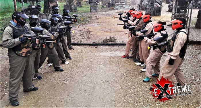 ¡Diviértete con todos tus amigos! Partida de Paintball + Equipación + 100 Bolas en Turre