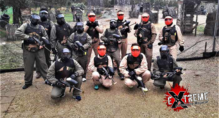 ¡Diviértete con todos tus amigos! Partida de Paintball + Equipación + 100 Bolas en Turre