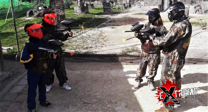 ¡Diviértete con todos tus amigos! Partida de Paintball + Equipación + 100 Bolas en Turre