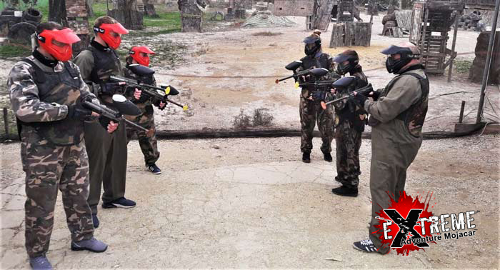 ¡Diviértete con todos tus amigos! Partida de Paintball + Equipación + 100 Bolas en Turre