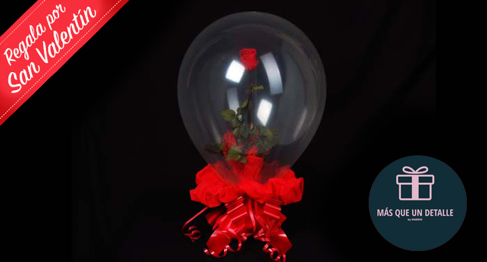 ¡Enamora para toda la vida! Regala una preciosa Rosa Eterna en Caja, Globo o Cúpula de Cristal
