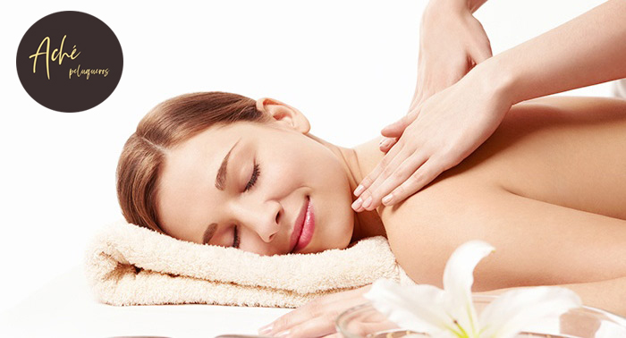 ¡Mima tu cuerpo! Masaje Relajante de 30 o 60 minutos en Estética de Aché Peluqueros