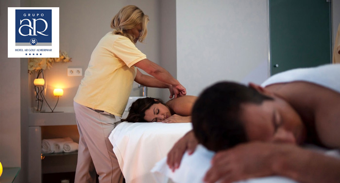 ¡Regala lujo! Circuito Spa + Masaje + Botella Cava + Bombones en Spa & Wellness Almerimar