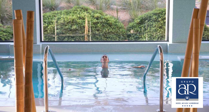 ¡Regala lujo! Circuito Spa + Masaje + Botella Cava + Bombones en Spa & Wellness Almerimar
