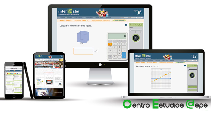 ¡Matemáticas interactivas! Herramienta Online InterMatia con Centro de Estudios Aspe