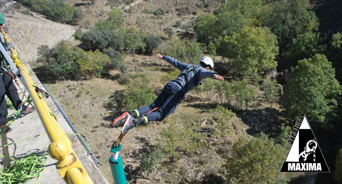 ¡Experimenta la máxima adrenalina! Salto Puenting  + Reportaje Fotográfico + Vídeo en Gador 