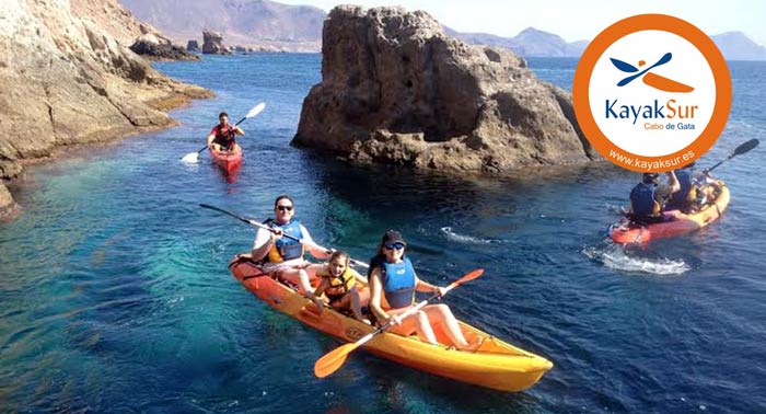 ¡Pásalo genial! Ruta en Kayak por el Parque Natural de Cabo de Gata + Fotos + Video