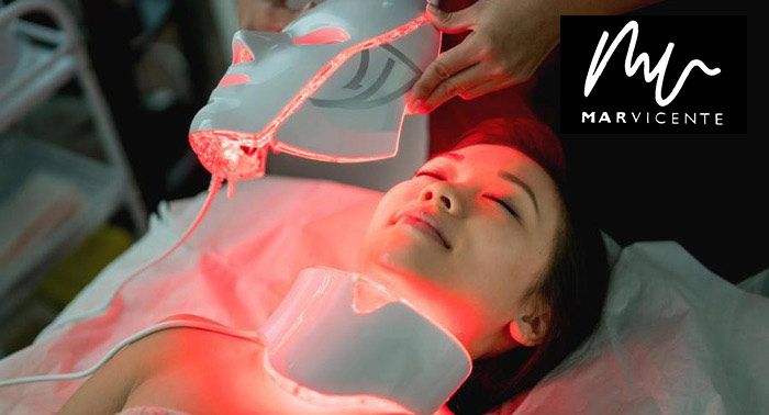 Higiene Facial con Microdermoabrasión con Punta de Diamante + Máscara LED 