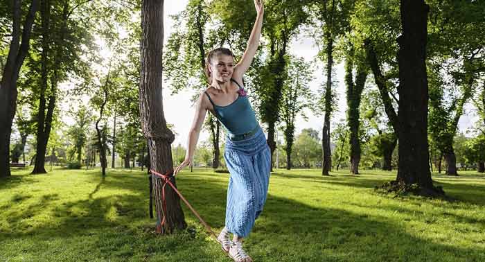 Actividades en la Naturaleza: Tirolina + Senderismo + Tiro con Arco + Slackline