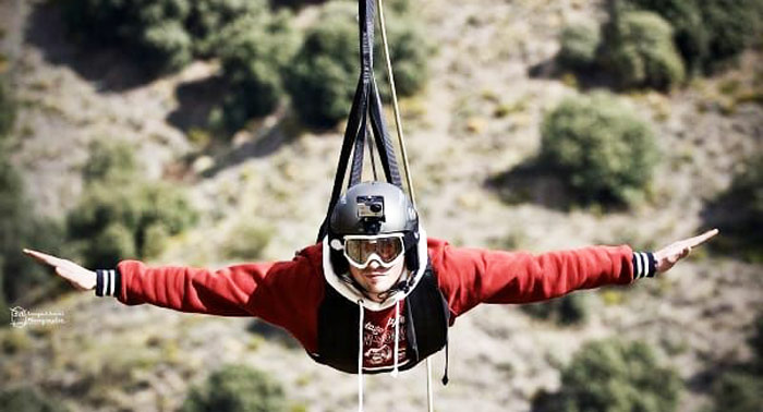 Actividades en la Naturaleza: Tirolina + Senderismo + Tiro con Arco + Slackline