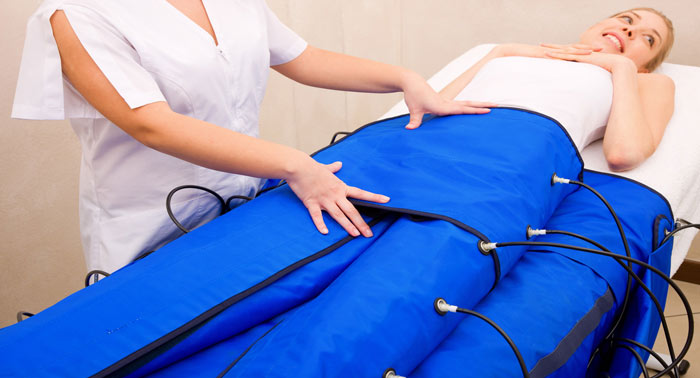 ¡Luce piernas perfectas! 5 Sesiones de Presoterapia + Masaje Anticelulítico con Maderoterapia 
