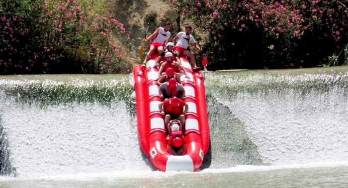 Planazo! Rafting en el Río Segura + Almuerzo + Entrada a Murapark + Ovni choque + Fotos