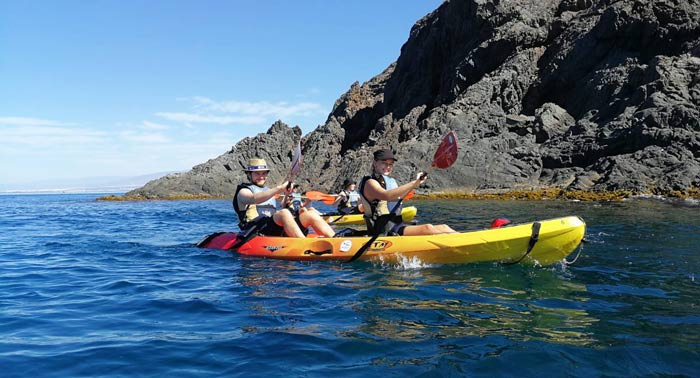 Ruta en Kayak por el Arrecife de las Sirenas - Cabo de Gata + Snorkel + Fotos y Vídeo