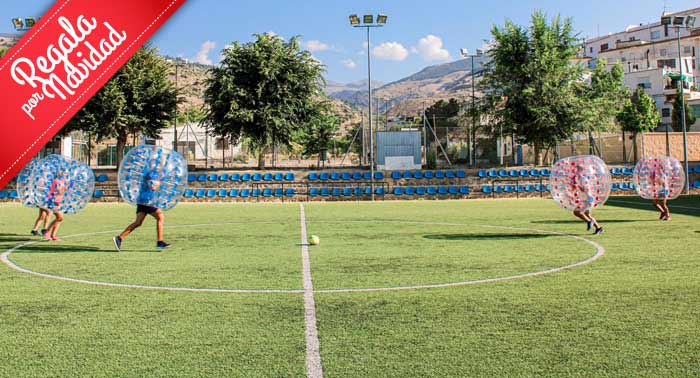 Aventura en la Naturaleza: Footbubble + Parque Multiaventura con Alpujarra Salvaje
