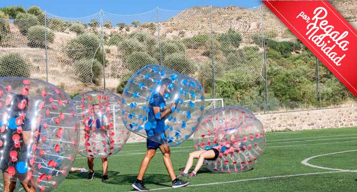 Aventura en la Naturaleza: Footbubble + Parque Multiaventura con Alpujarra Salvaje