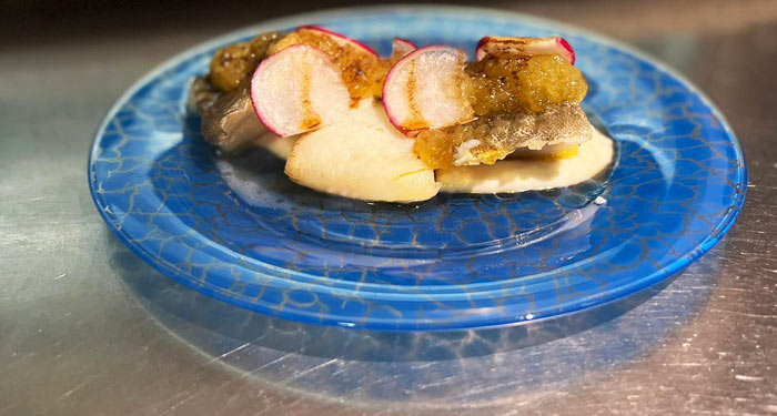 ¡Auténtico lujo para 2! Entrante y bebidas, Principal, Postre y cafés, de la Chef Cristina Ulla