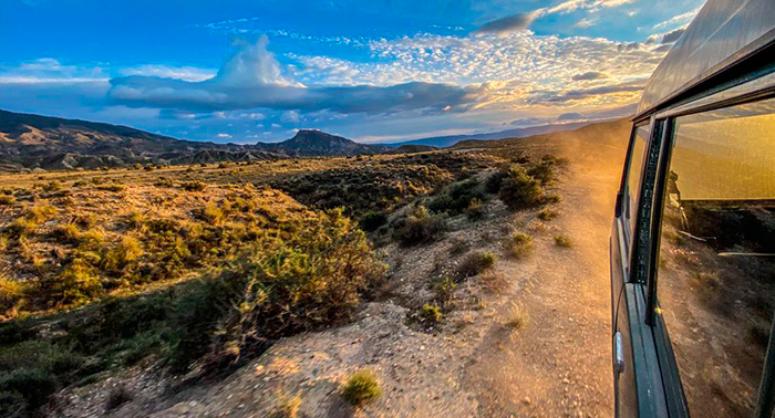 Exclusiva Ruta de Película en 4X4 por el Desierto de Tabernas de 2h