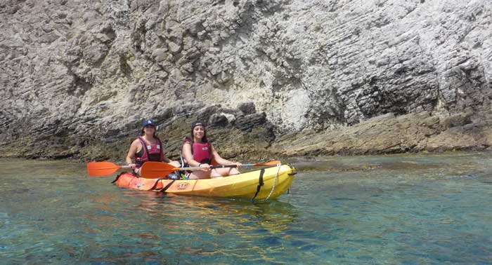 Ruta en Kayak por el Arrecife de las Sirenas - Cabo de Gata + Snorkel + Fotos + Bebida