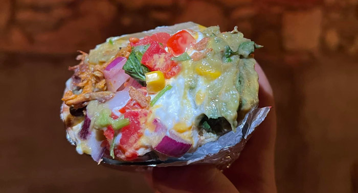 ¡Auténtico Menú TexMex en El Burro Triste! Burritos, Nachos, Bebidas y Helados Ben & Jerry's