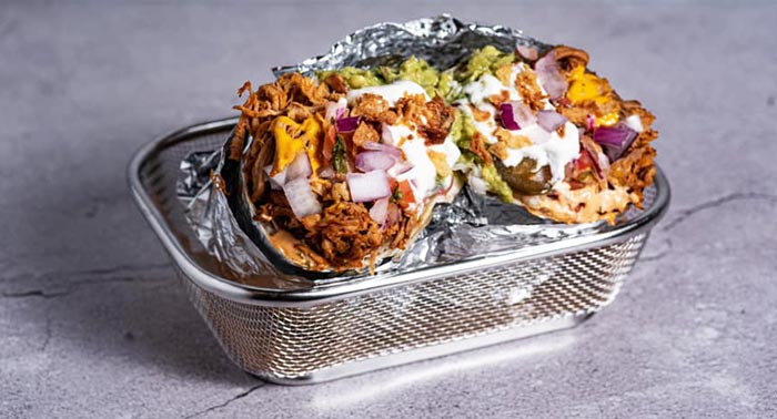 ¡Menú TexMex para 2 en El Burro Triste! Burritos, Nachos, Bebidas y Helados Ben & Jerry's