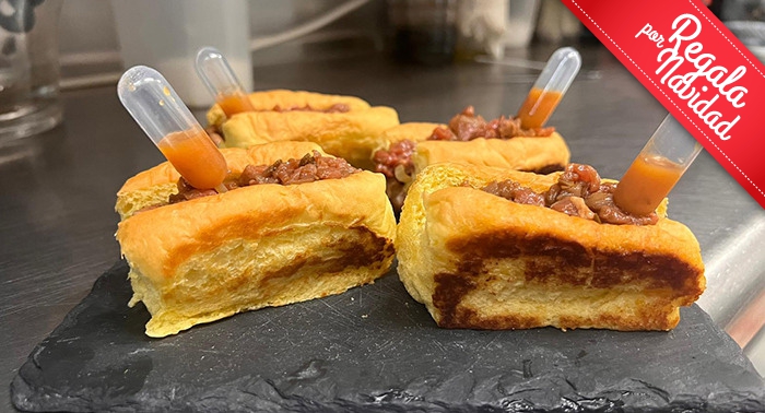 Pura delicia!! Menú Degustación de 7 Platos + Bebidas para 2 personas de la Chef Cristina Ulla