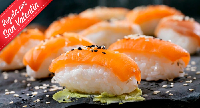 Delicioso Menú Fusión Japonés en Akido Sushi: Bandeja de Sushi + Bowl Caliente