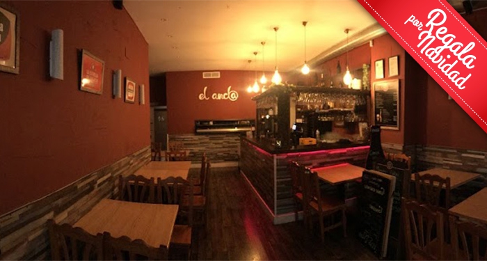 ¡Planazo en pleno centro! 2 Bebidas + 2 Tapas + Sartén a elegir en Restobar El Ancla