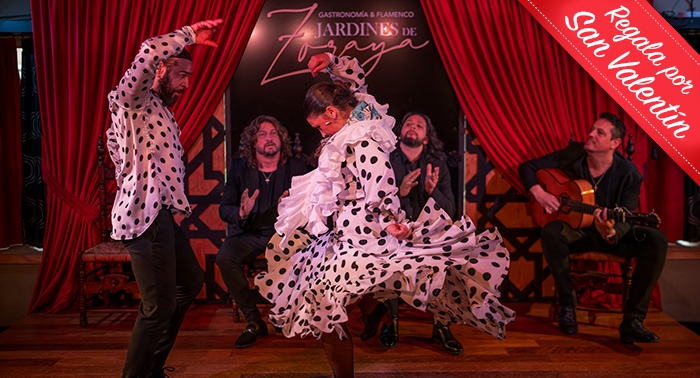 Siente la Magia del Flamenco: Entrada para Espectáculo en Tablao Jardines de Zoraya