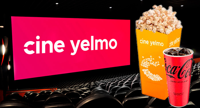 Entrada para Cine Yelmo Roquetas con Palomitas y refresco
