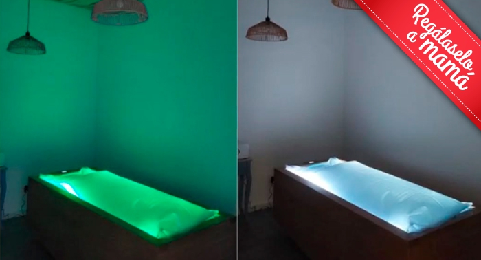 Flotación en Piscina de Gravedad Cero Seca con Sales de Magnesio y Cromoterapia: ¡Regalazo! 