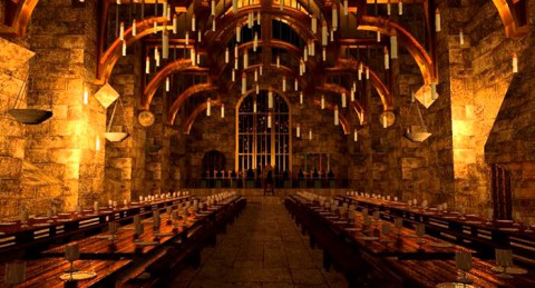 Inauguración del Gran Salón de Hogwarts: Cena o Almuerzo con Espectáculo + Regalo