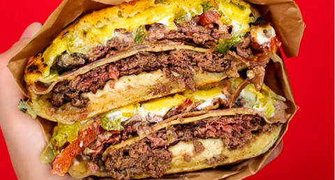 Menú de Hamburguesa Gourmet en Impasto: Hamburguesa M o L + Patatas y Bebida