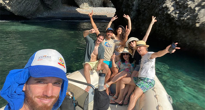 Exclusiva Ruta en barco 2h Playa de los Muertos, Aguamarga.. + Baño con Snorkel + Fotos