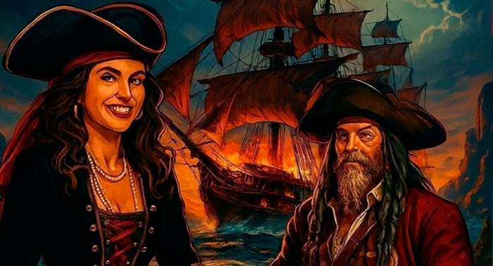 Excursión Pirata en Barco por los rincones secretos de Cabo de Gata: Ruta de 2h en el mar