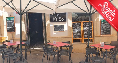 ¡Planazo! Fritura de pescado o Parrillada de Carne + 2 Bebidas en pleno centro Bar 10-58