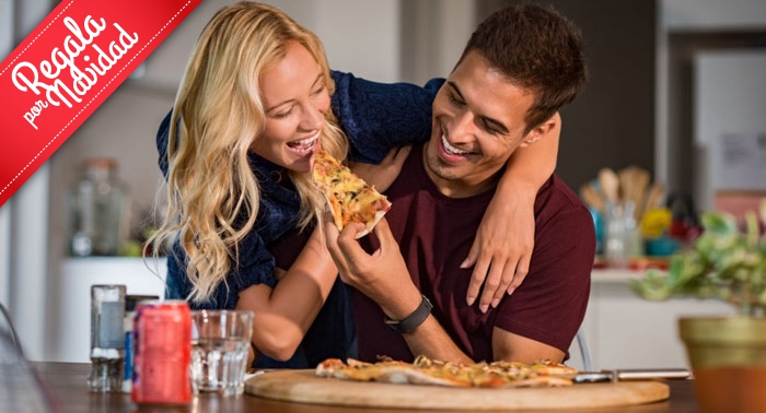 El sabor de la tradición de Italia: 1 Entrante + 2 Pizzas + 2 Postres + 2 Bebidas