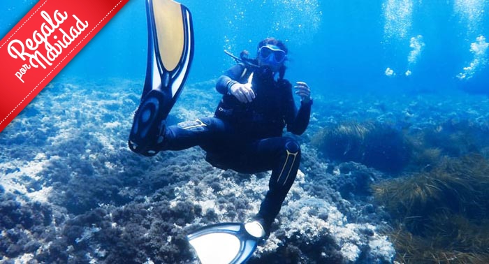 Regala Aventura: Bautismo de Buceo PRIVADO en el Parque Natural de Cabo de Gata