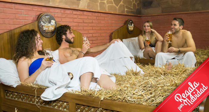 Para 2: Circuito Beer Spa + 2 Cervezas + 2 Mermeladas de Cerveza + 2 Cajas Mascarillas